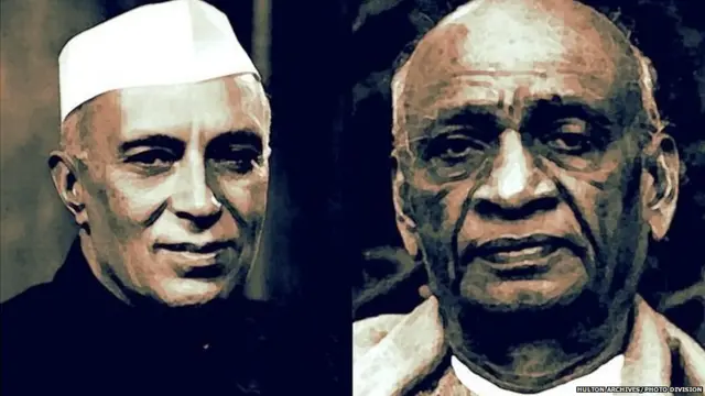 जवाहरलाल नेहरू और सरदार पटेल