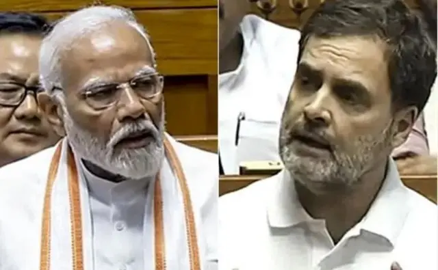 ராகுல் காந்தி, நரேந்திர மோதி 