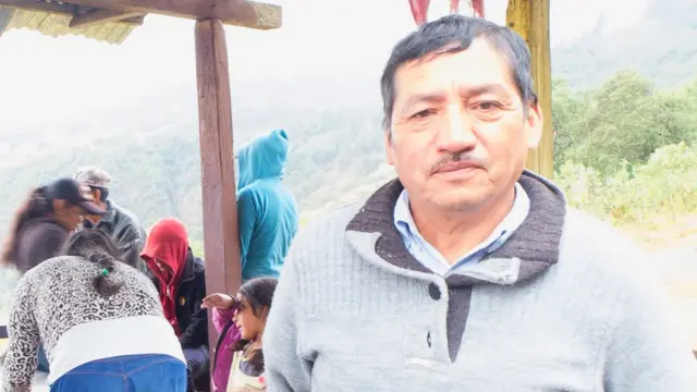 El líder campesino Arcángel Valverde