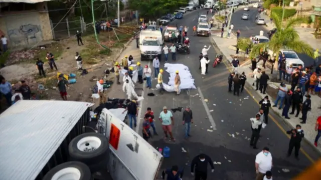 Accidente en Chiapas