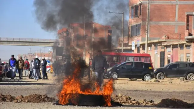 Bloqueo de caminos