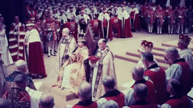 Kraliçe 2. Elizabeth'in 1953'teki taç giyme töreni