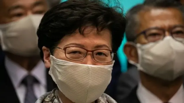 हॉन्ग कॉन्ग की मुख्य कार्यकारी अधिकारी कैरी लैम