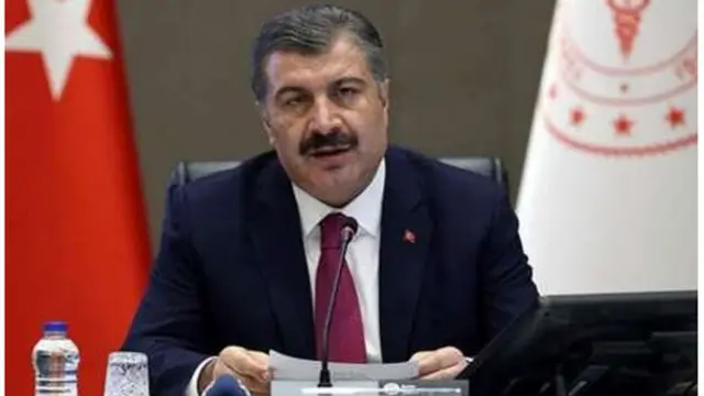 Türkiyənin səhiyyə naziri Fahrettin Koca