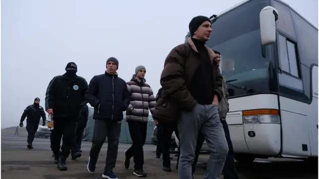 участники обмена на кпп майорск