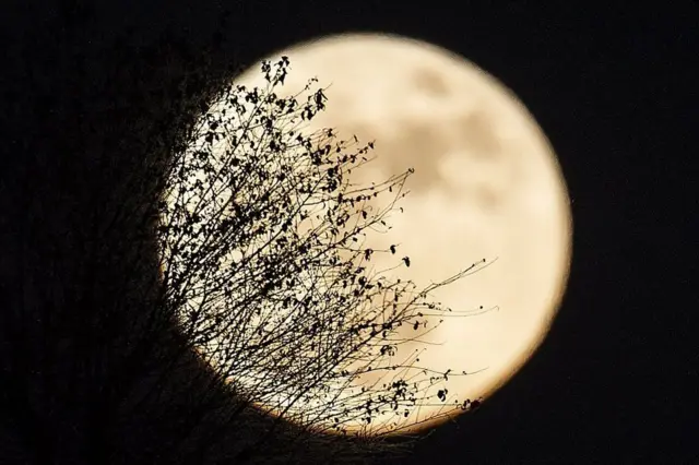 સુપરમૂનની તસવીર