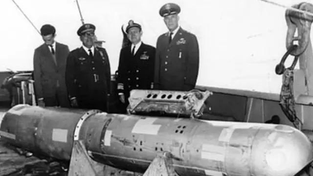 لاپتہ پالوماریس بم بازیابی کی بعد