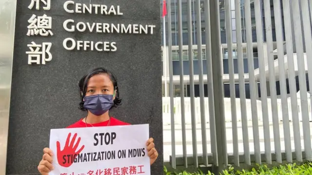 Eni Lestari,aktivis pekerja migran Hong Kong.