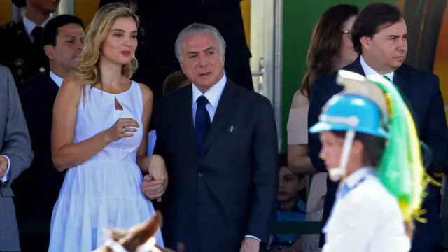 Marcela e Michel Temer