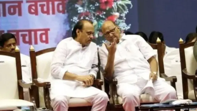 अजित पवार आणि शरद पवार