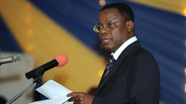 Maurice Kamto est en prison depuis plusieurs mois pour avoir organisé des manifestations contre la réélection de Paul Biya.