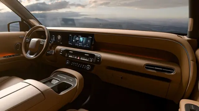 هیوندای میگوید اتاق مدل پالیسید را با الهام از مبلمان لوکس طراحی کرده است