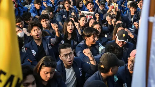 Demo mahasiswa, Trisakti, Universitas Trisakti, gedung DPR