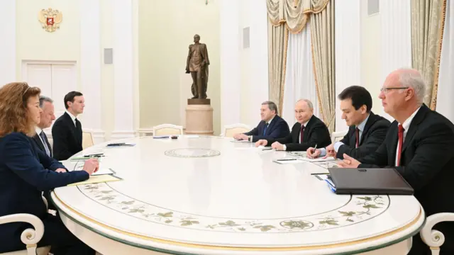 Во время российско-американских переговоров в Кремле, состоявшихся во вторник