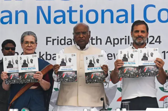  राहुल गांधी, मल्लिकार्जुन खर्गे 