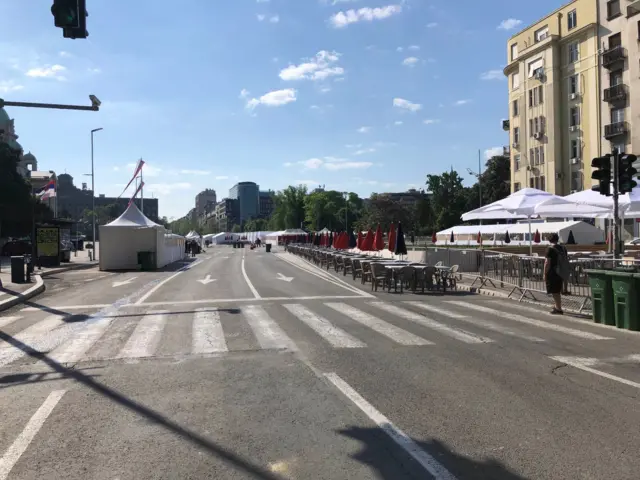 šatori, šatori u centru Beograda