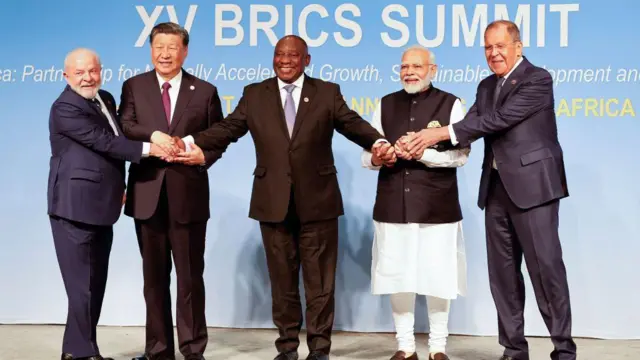 BRICS: qué tan poderosos son los países del bloque y qué naciones se incorporan a él el 1 de enero - BBC News Mundo
