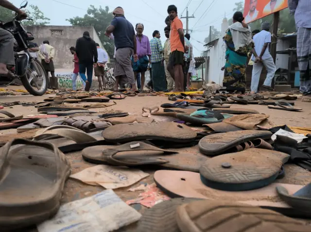 చంద్రబాబు రోడ్ షోలో విషాదం