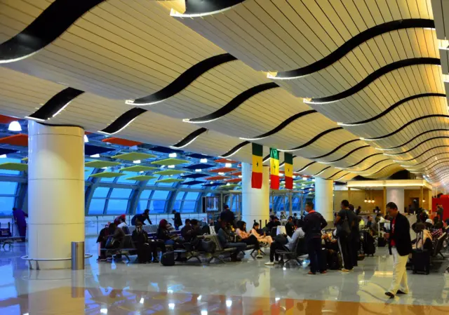 Terminal principal de l'aéroport international Blaise Diagne de Dakar