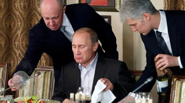 ভ্লাদিমির পুতিনের সাথে ওয়াগনার গ্রুপের প্রধান ইয়েভগেনি প্রিগোশিন