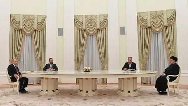 پوتین و رئیسی