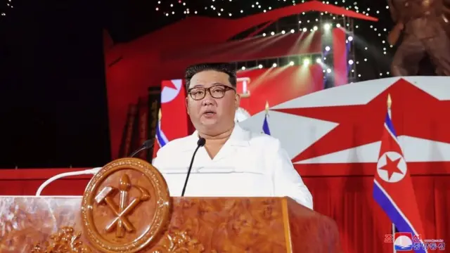 金正恩在平壤朝鲜战争终战69周年纪念活动上演说（28/7/2022）