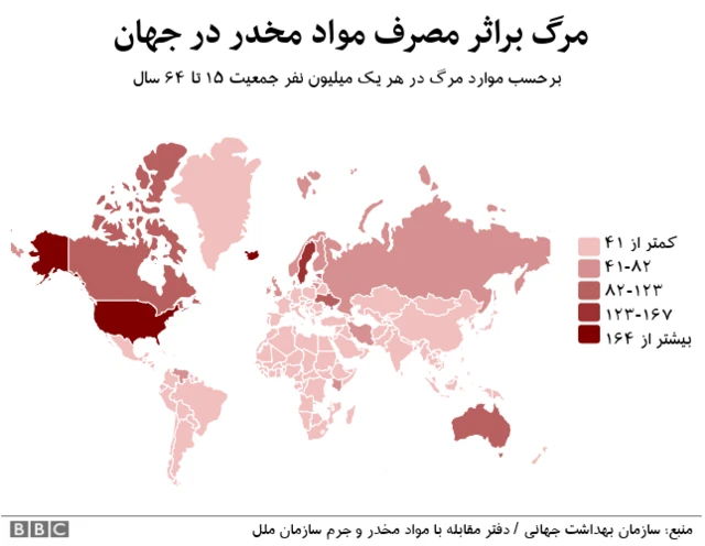 مرگ معتادان در ایران