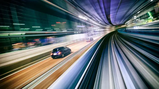 Un vehículo en Japón