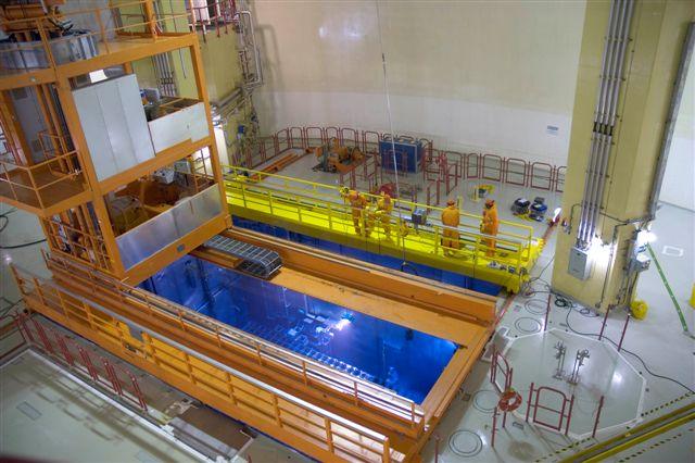 Piscina de armazenamento de combustível nuclear usado, em Angra