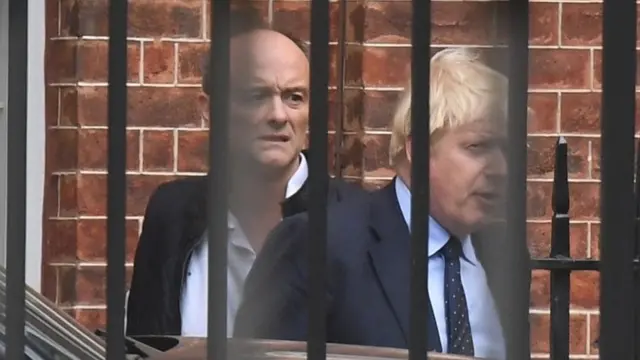 Dominic Cummings ve Boris Johnson