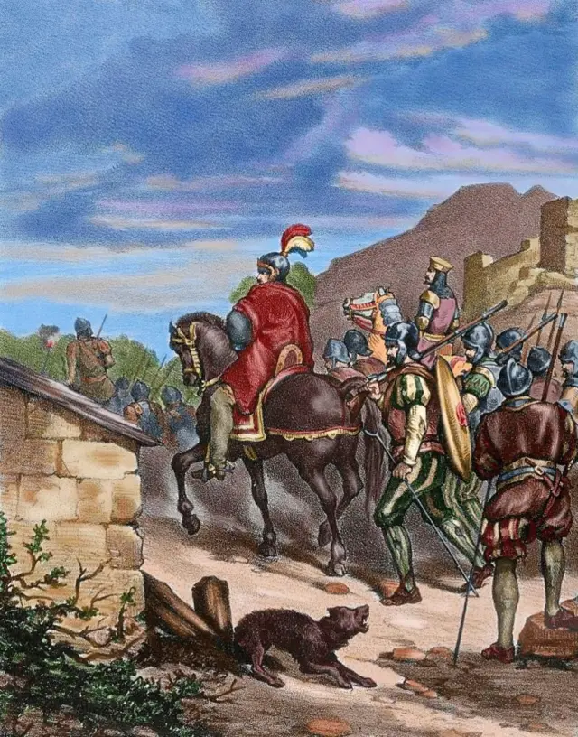 બીબીસી ગુજરાતી મિલિટરી સ્પેન યુરોપ આક્રમણ કૂતરા ઇતિહાસ