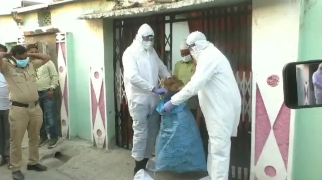 संबधित क्षेत्राचा परिसर अलर्ट झोन म्हणून घोषित करण्यात आला आहे.