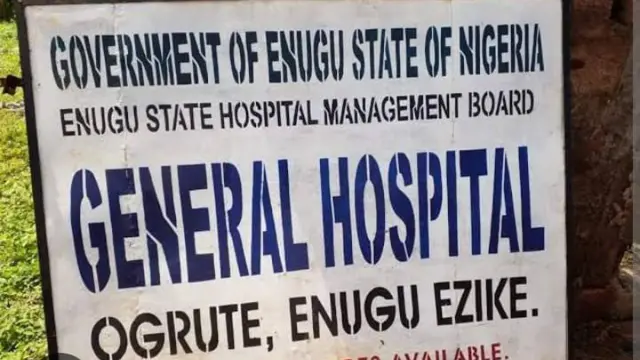 Certificat indiquant la clinique Ogurute Oombe