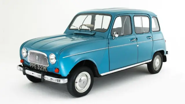 نمای جلوی مدل کلاسیک رنو ۴