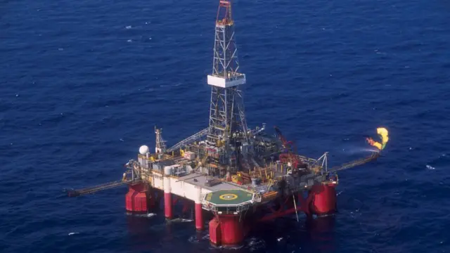 Plataforma da Petrobras