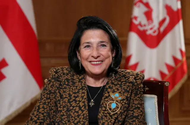 ဂျော်ဂျီယာ သမ္မတ ဆာလိုမေ ဇူရာ ဘစ်ရှ်ဗလီ