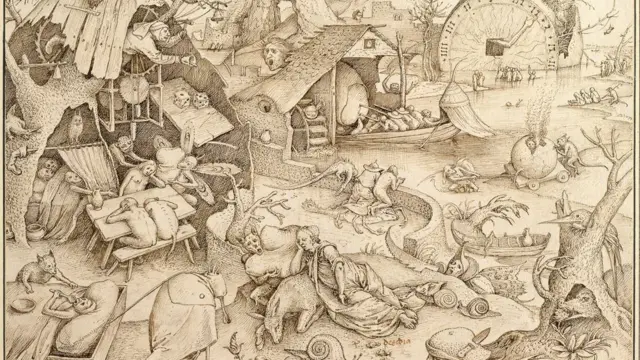 A acídia (apatia espiritual), ou preguiça, era um dos sete pecados capitais — a estrutura medieval usada para compreender a natureza humana
