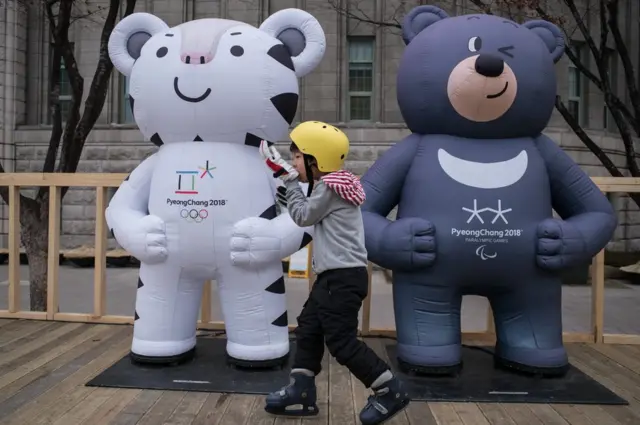 સાઉથ કોરિયા શિયાળુ ઑલિમ્પિકના મૅસ્કૉટ