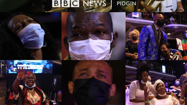 "Prophet TB Joshua burial live": [Grave, tribute] and how dem bury 'Emmanuel TV, Synagogue preacher for Lagos'