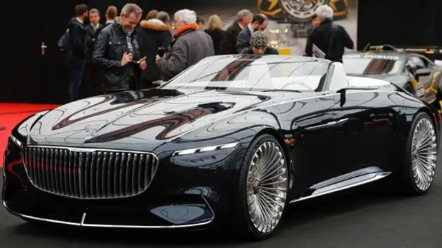 کانسپت مایباخ «ویژن ۶» در سال ۲۰۱۷ نمایش داده شد