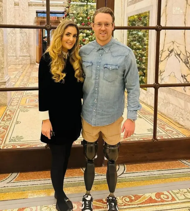 Shaun Whiter and Hollie