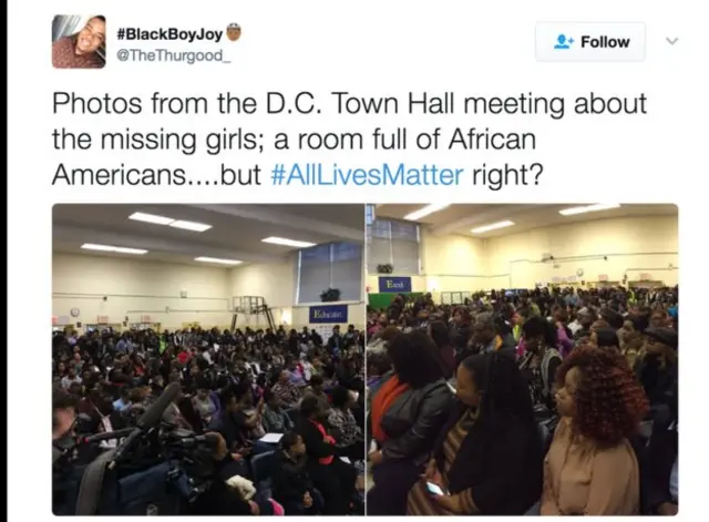 वॉशिंगटन की लापता बच्चियां