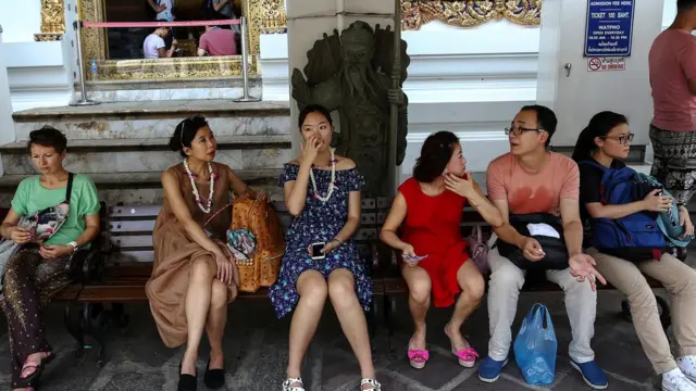 นักท่องเทียวชาวจีน