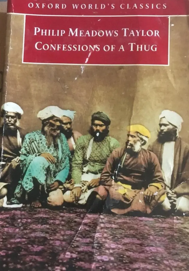 'કન્ફેશન ઑફ અ ઠગ' પુસ્તકનું ચિત્ર