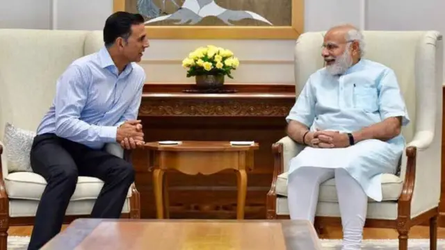 अक्षय कुमार और पीएम मोदी