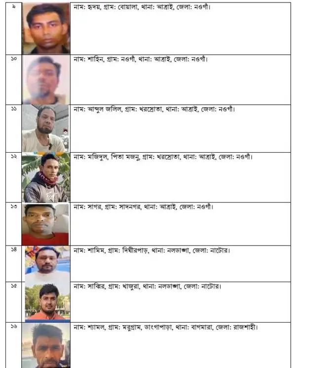 নিহতরা সবাই একটি সোফা কারখানায় কাজ করতেন। কারখানাটিতে মোট ১৭ জন বাংলাদেশী ছিলেন।