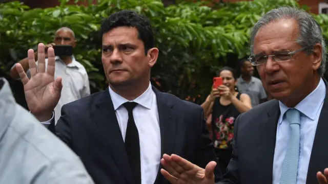 Sérgio Moro e Paulo Guedes