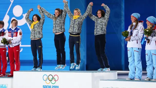 Українські біатлоністки здобули золото на Олімпіаді у Сочі 2014 року