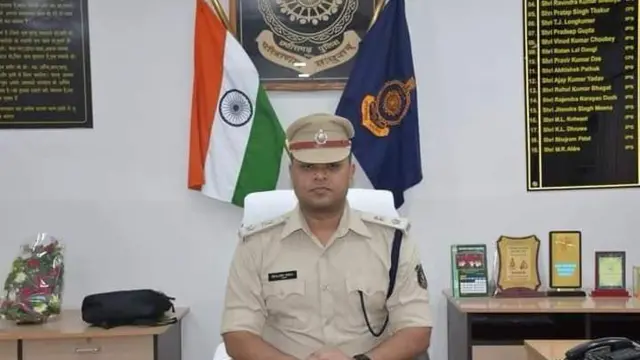 बस्तर के पुलिस अधीक्षक शलभ सिन्हा 