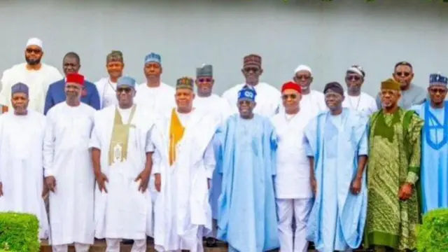 Awọn gomina ati aarẹ́ Tinubu